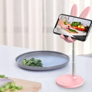 Alternative view of Cute Bunny Mobile Phone Holder Desktop Cell Phone Stand for Girls