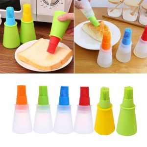Silicone Oil Bottle Brush – Baking, BBQ & Basting