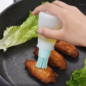 Alternative view of Silicone Oil Bottle Brush – Baking, BBQ & Basting