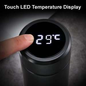 Alternative view of Smart Water Bottle Hot & Cold LED Display